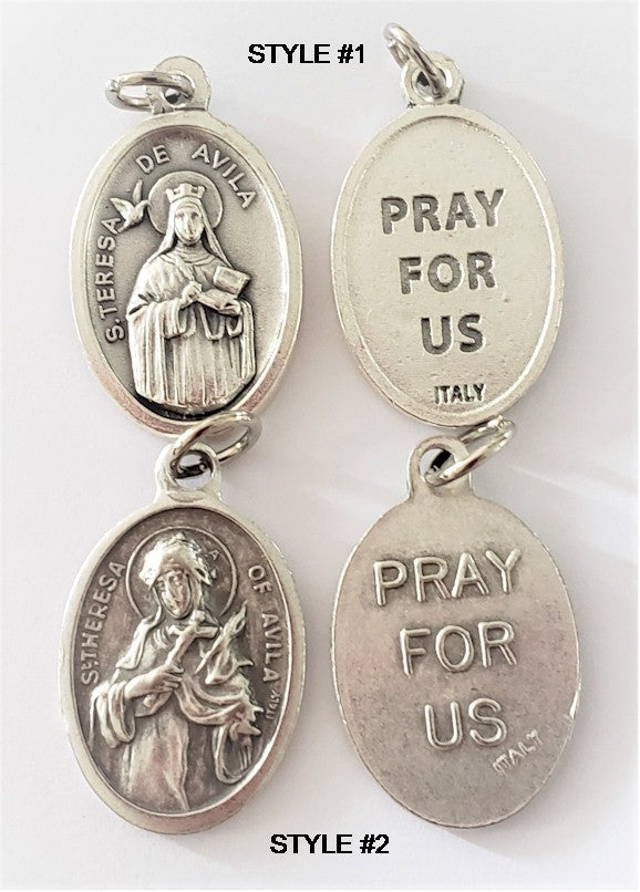 St. Teresa of Avila .50 Cent Medal. – Discount Catholic Store