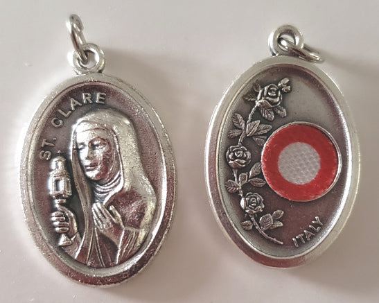 St. Clare Relic Medal