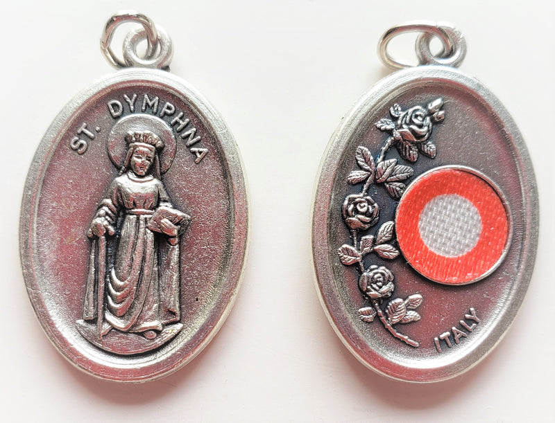 St. Dymphna Relic Medal