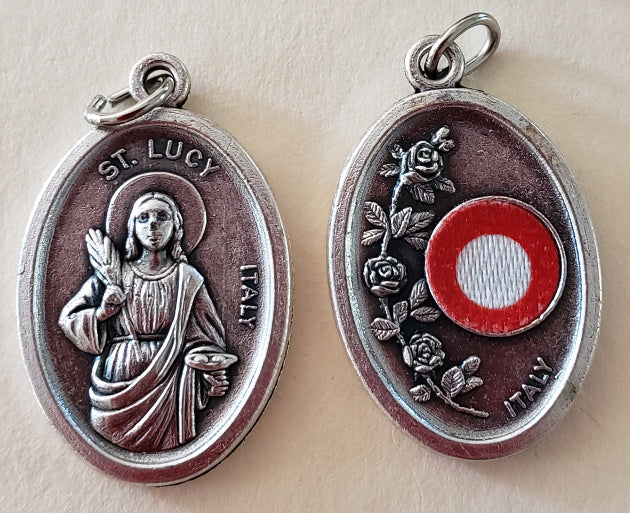 St. Lucy Relic Medal