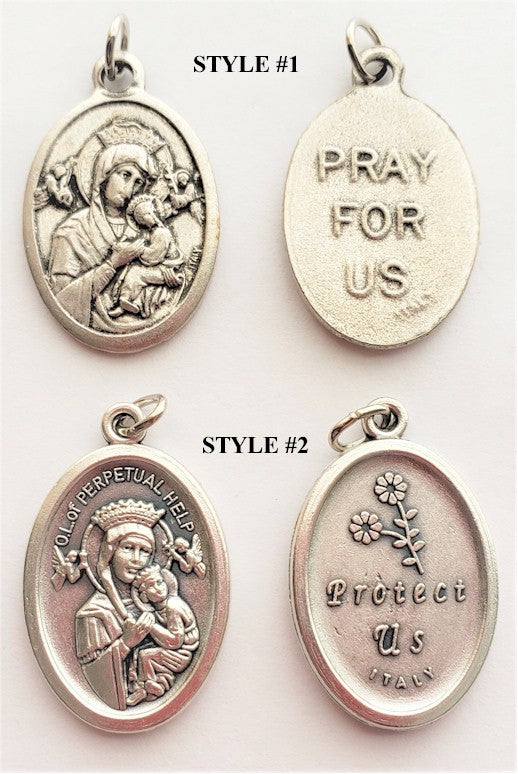 Our Lady of Perpetual Help .50 Cent Medal. – Discount Catholic Store