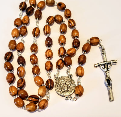 Nativity Relic Olive Wood Rosary